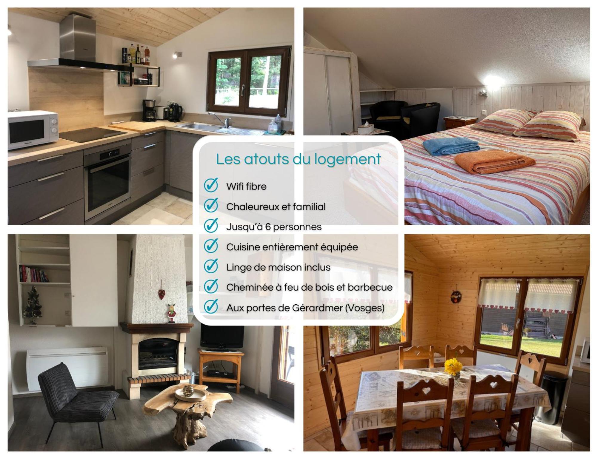 Chalet Chloe - Wifi, Bbq, Parking Xonrupt-Longemer Eksteriør bilde